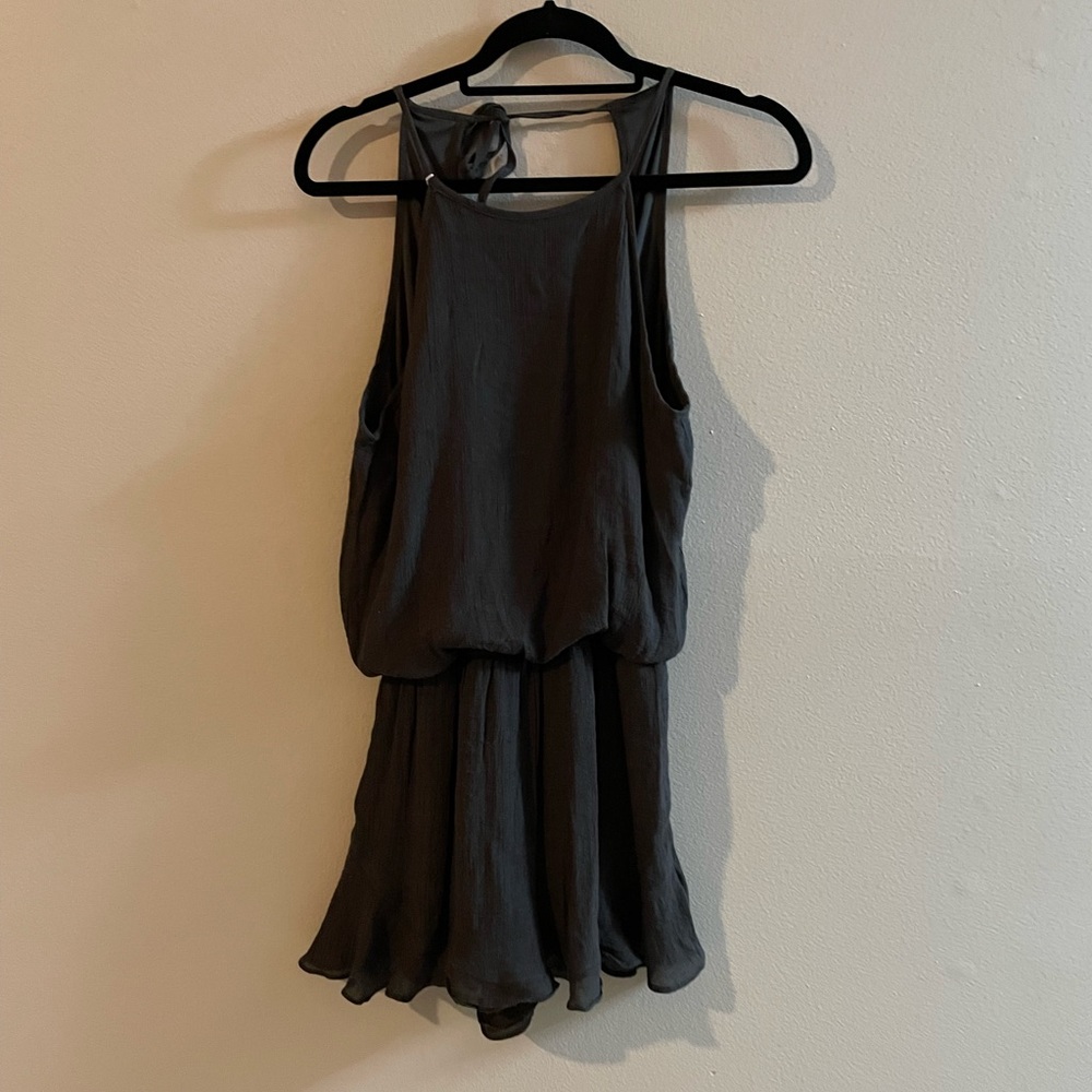 Dark Grey Romper